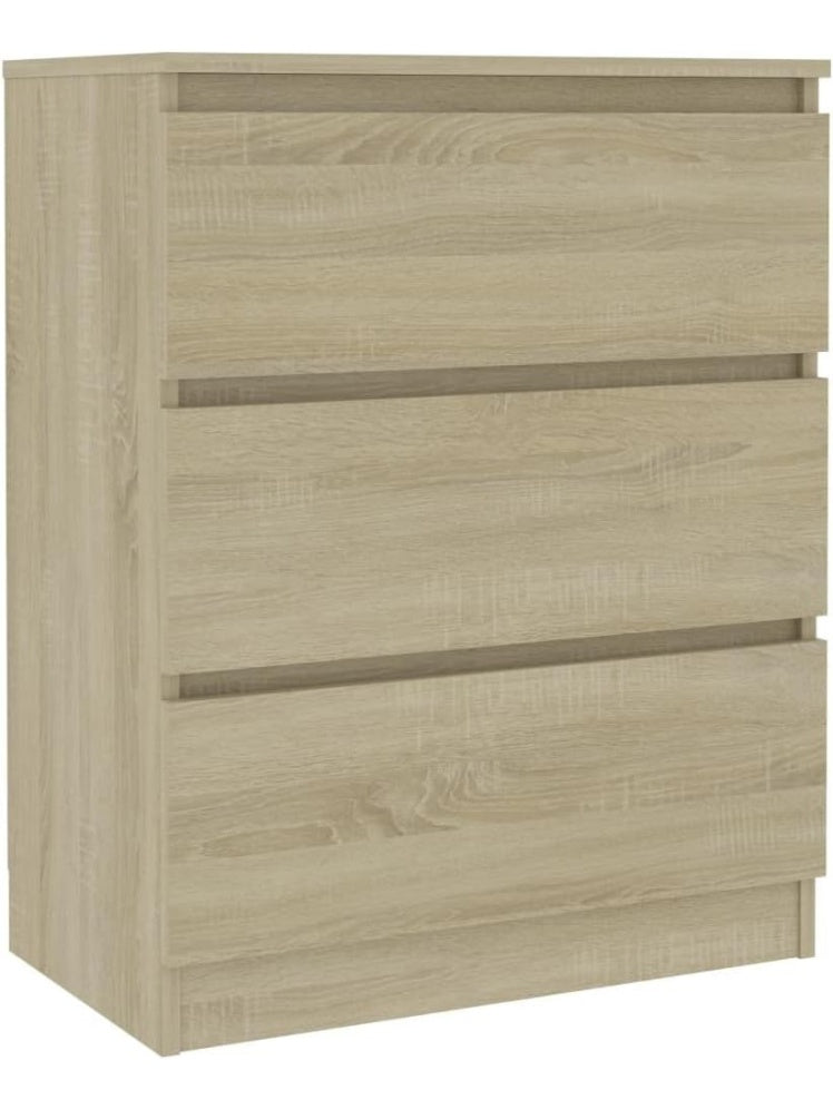 Aparador de Almacenamiento con Cajones de Madera Contrachapada para Salon, Dormitorio u Oficina