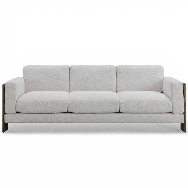 Vitrina expositora Hera, madera crema