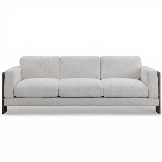 Vitrina expositora Hera, madera crema